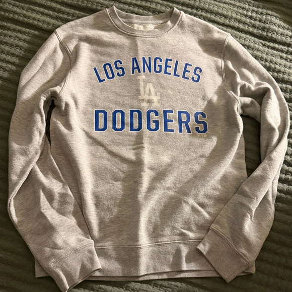 ⚾ Los Angeles Dodgers Crewneck Sweatshirt – Gray – Size M (Men’s) - Picture 2 of 4